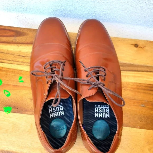 Nunn Bush Since Calderone Plain Toe Oxford Men's Shoes Size 12 - Picture 8 of 16